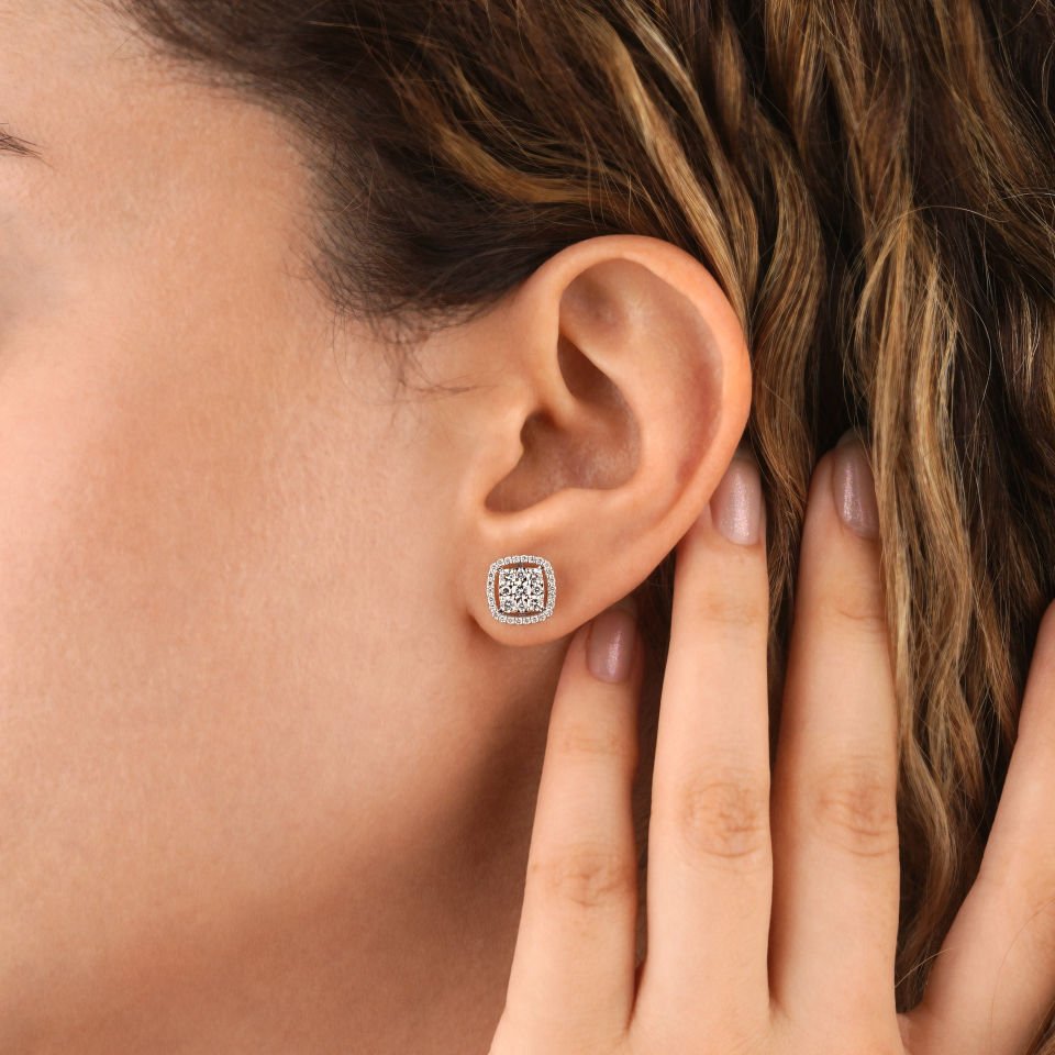 Cushion Coronet Model Pırlanta Set