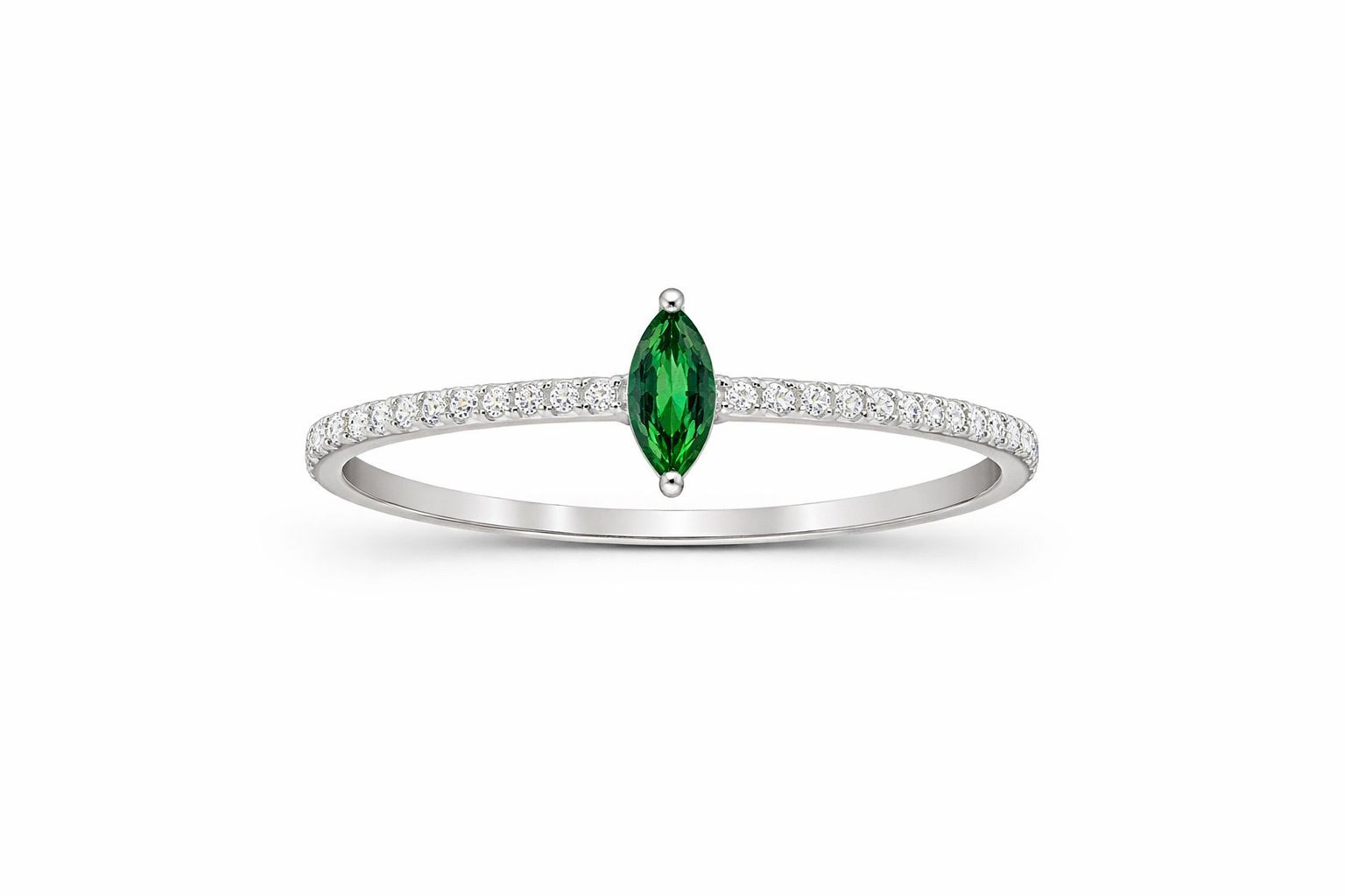 Markiz Savorite Pırlanta  Tasarım Yüzük