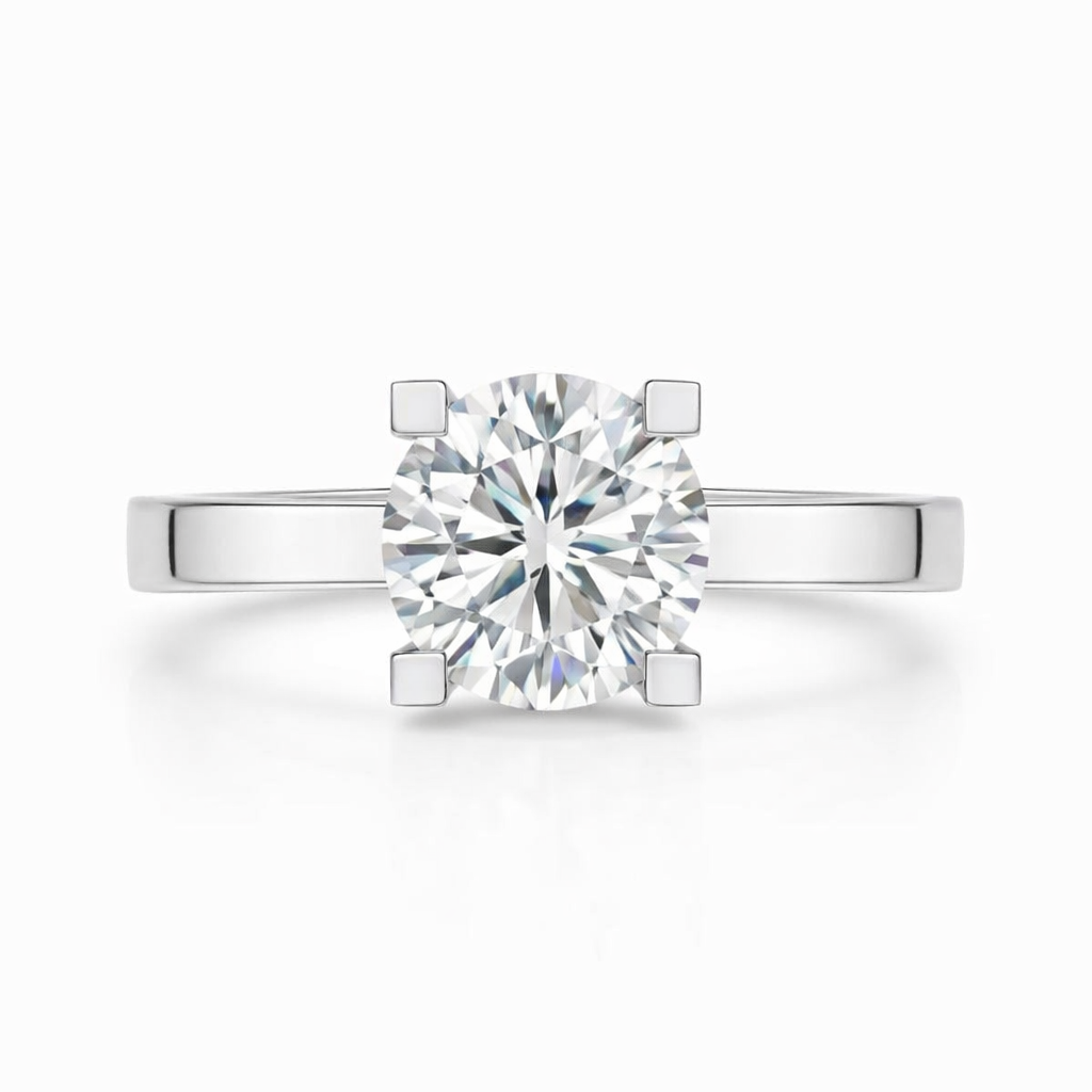 1.00 Karat HRD Antwerp Sertifikalı Pırlanta Tektaş Yüzük J VS1