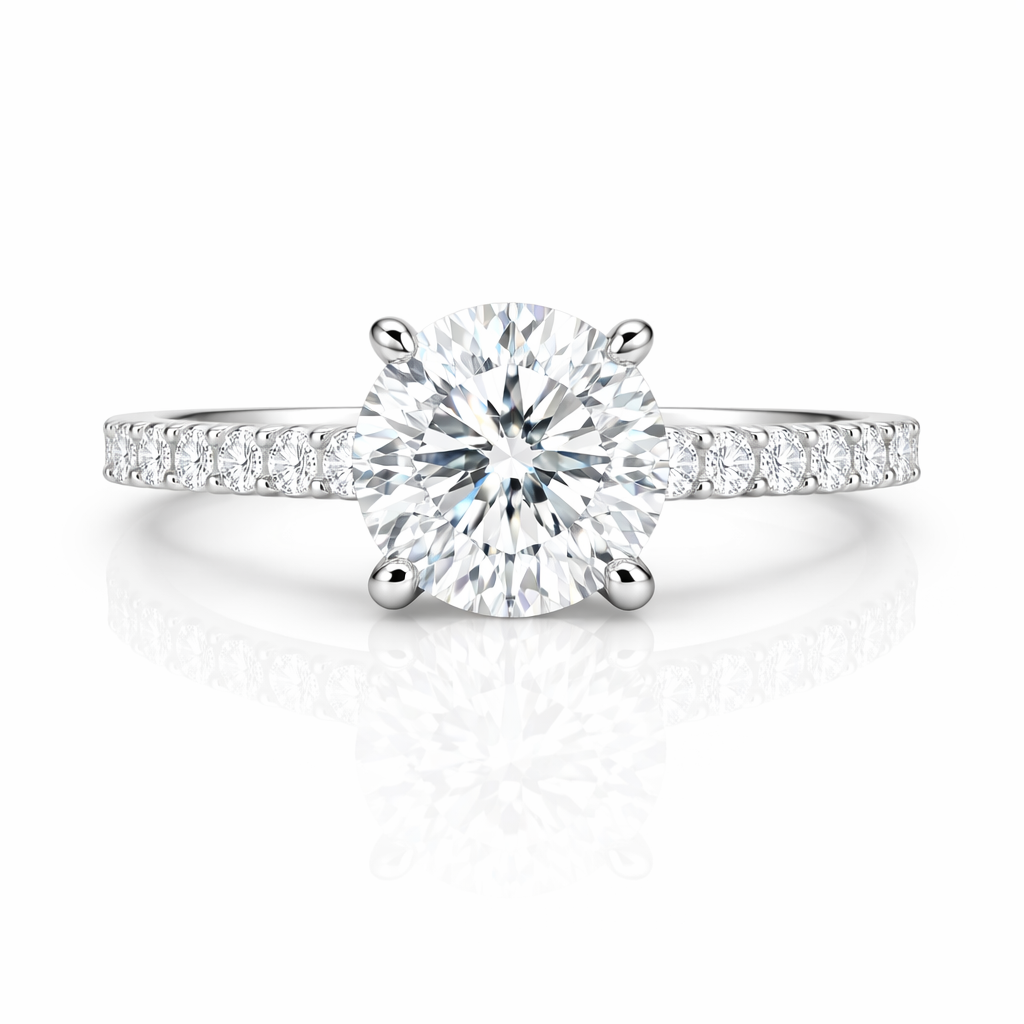 0.61 Karat HRD Antwerp Sertifikalı Pırlanta Tektaş Yüzük E SI1