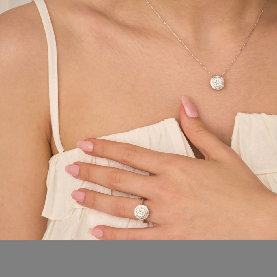 Güneş Baget Tasarım Pırlanta Set